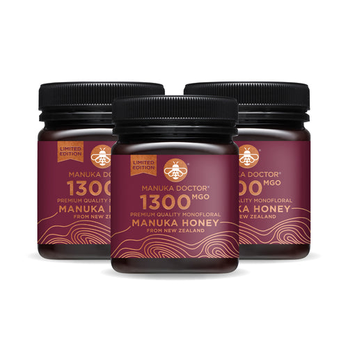 1300 MGO Manuka Honing 250g - TRIO PACK
