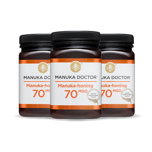 70 MGO Manuka Honing 500g - TRIO PACK