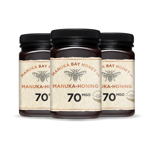 3 x 70 MGO 500g Manuka Bay