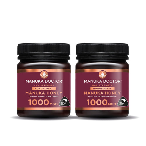 2 x 1000 MGO Manuka Honing 250g